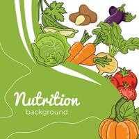 groenten verzameling illustratie vector reeks gezond voedingsmiddelen