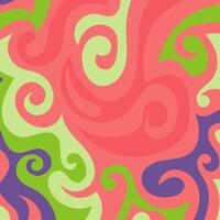 abstract plein achtergrond met swirly curves structuur ornamenten. vector