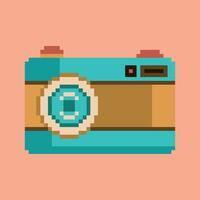 pixel camera oud vector