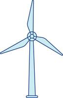 wind energie turbine vector illustratie