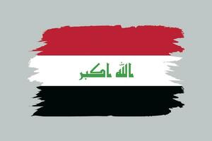 vector illustratie van Irak vlag
