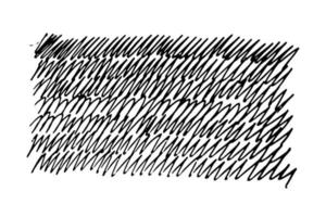 doodle zigzag doodle stijl. achtergrond schilderij met marker met de hand getekend achteloos - vectorillustratie geïsoleerd op een witte achtergrond. herhalend handschrift vector