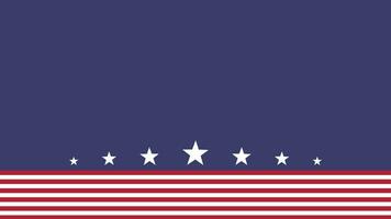 blauw Amerikaans vlag vector sjabloon achtergrond met kopiëren ruimte voor tekst
