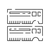 computer hardware lijn icoon. grafisch kaart of bewerker en RAM. GPU of CPU en koeler. geval met moederbord. vector ssd kabel met fan. computer details.