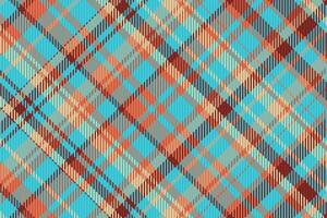 tartan geruit patroon met textuur en zomerkleur. vector