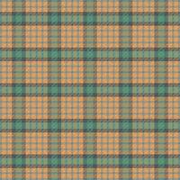 tartan geruit patroon met textuur en zomerkleur. vector