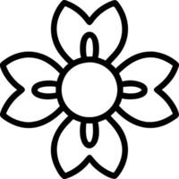 kleurboek bloem vector