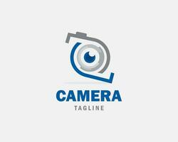 camera creatief logo ontwerp sjabloon vector