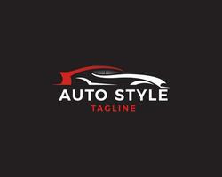 auto logo creatief illustratie vector