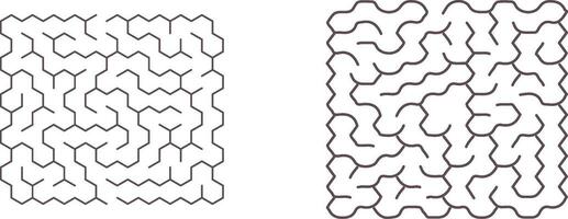 doolhofspel voor kinderen vector