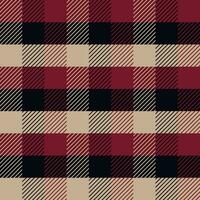 meetkundig vector patroon. warm bruin plaid plaid van warm kleuren voor geschenk papier, textiel. voor de ontwerp.