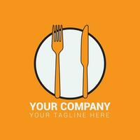 restaurant vector logo voor banier