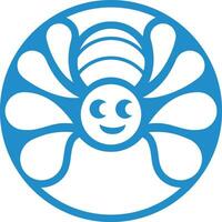bijen logo ontwerp vector