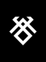 ja monogram logo sjabloon vector