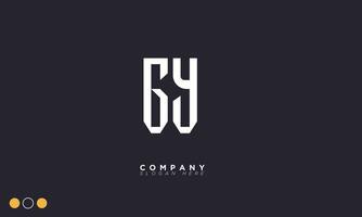 cy alfabet brieven initialen monogram logo ja, c en y vector