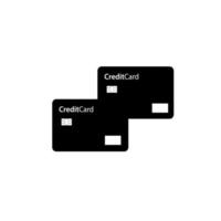 illustratie vectorafbeelding van pictogram creditcards goed voor financiën icon vector