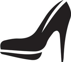 vrouw schoenen vector silhouet 2