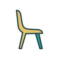 stoel icoon vector ontwerp sjabloon