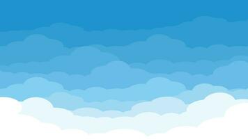 lucht en wolken achtergrond. web spandoeken. vector