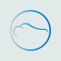 wolk helling logo. wolk en pijl concept. branding voor begin omhoog, bureau, appjes, software, databank, hosten, computergebruik, server, enz. premie vector logo sjabloon ontwerp