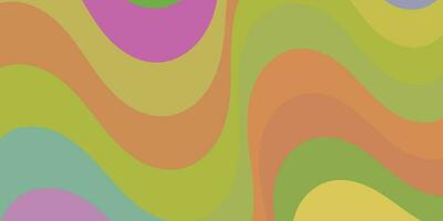 abstracte kleurrijke achtergrond met golven vector