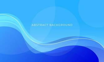 modern abstract blauw Golf achtergrond vector