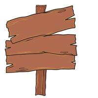 hout tekenfilm illustratie vector