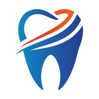 tanden tand logo ontwerp vector illustratie