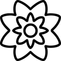 kleurboek bloem vector