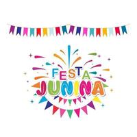 festa junina element vector illustratie