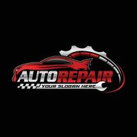 auto reparatie Diensten logo, insigne, embleem sjabloon. perfect logo voor automotive bedrijf. vector