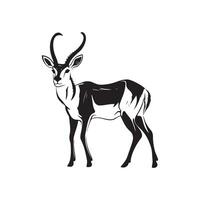 antilope vector kunst, pictogrammen, en grafiek