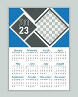 kalender wanddecoratie vector