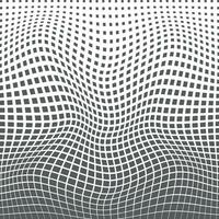 modern gemakkelijk abstract grijs staal kleur plein voor de helft toon mengsel golvend vervormen horizontaal patroon vector