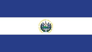 vlag van el salvador.nationaal vlag van el Salvador vector