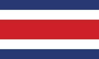 vlag van costa rica.nationaal vlag van costa rica vector