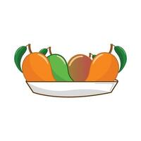mango in bord illustratie vector