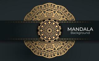 luxe kleurrijk Islamitisch mandala achtergrond ontwerp of circulaire patroon in het formulier van mandala voor henna, mehndi, tatoeëren, decoratie. decoratief ornament in etnisch oosters stijl. kleur boek bladzijde. vector