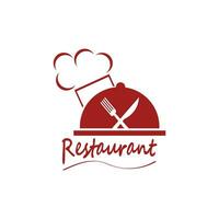 restaurant logo vector sjabloon illustratie