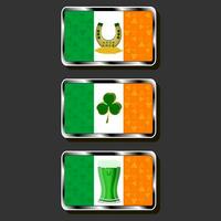 mooi illustratie Aan thema van vieren jaar- vakantie st. Patrick dag vector