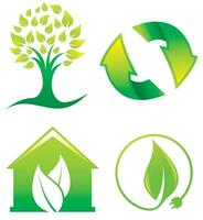 eco milieu illustratie vector