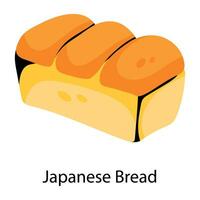 modieus Japans brood vector