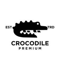 krokodil logo icoon ontwerp illustratie vector
