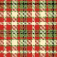 Schotse ruit plaid naadloos patroon. klassiek Schots Schotse ruit ontwerp. sjabloon voor ontwerp ornament. naadloos kleding stof textuur. vector illustratie