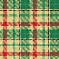 Schotse ruit plaid patroon naadloos. traditioneel Schots geruit achtergrond. sjabloon voor ontwerp ornament. naadloos kleding stof textuur. vector illustratie