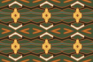 Navajo patroon naadloos inheems Amerikaans, motief borduurwerk, ikat borduurwerk vector ontwerp voor afdrukken Australisch gordijn patroon meetkundig hoofdkussen model- kurti mughal bloemen