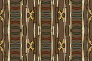Navajo patroon naadloos mughal architectuur motief borduurwerk, ikat borduurwerk vector ontwerp voor afdrukken Indonesisch batik motief borduurwerk inheems Amerikaans Kurta mughal ontwerp