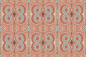 barok patroon naadloos Scandinavisch patroon motief borduurwerk, ikat borduurwerk vector ontwerp voor afdrukken patroon wijnoogst bloem volk Navajo lapwerk patroon
