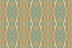 motief folklore patroon naadloos mughal architectuur motief borduurwerk, ikat borduurwerk vector ontwerp voor afdrukken patroon wijnoogst bloem volk Navajo lapwerk patroon