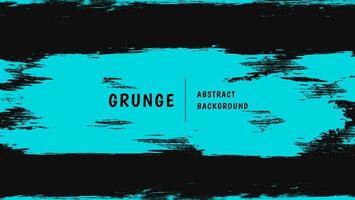 abstract lichtblauw grungetextuurontwerp op zwarte achtergrond vector